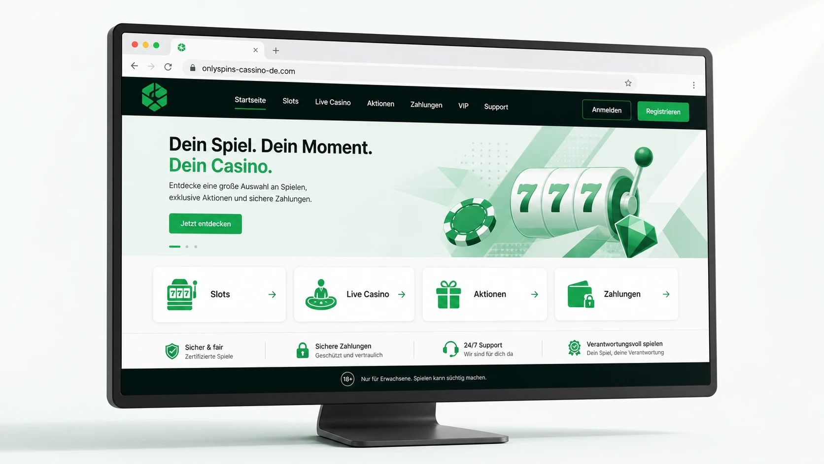 Wie funktioniert das OnlySpins Online Casino?